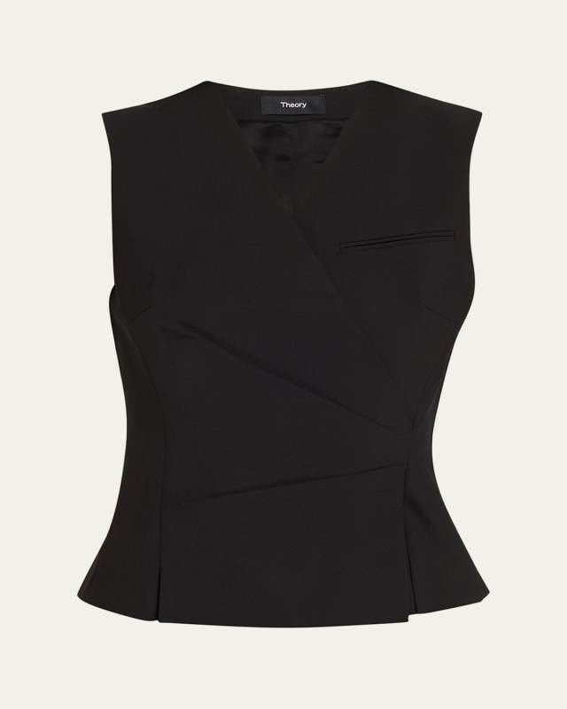 Shrunken Wrap Vest